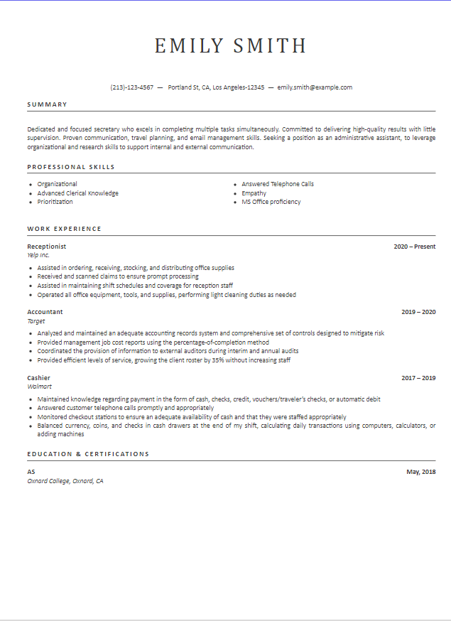 Resume Templates