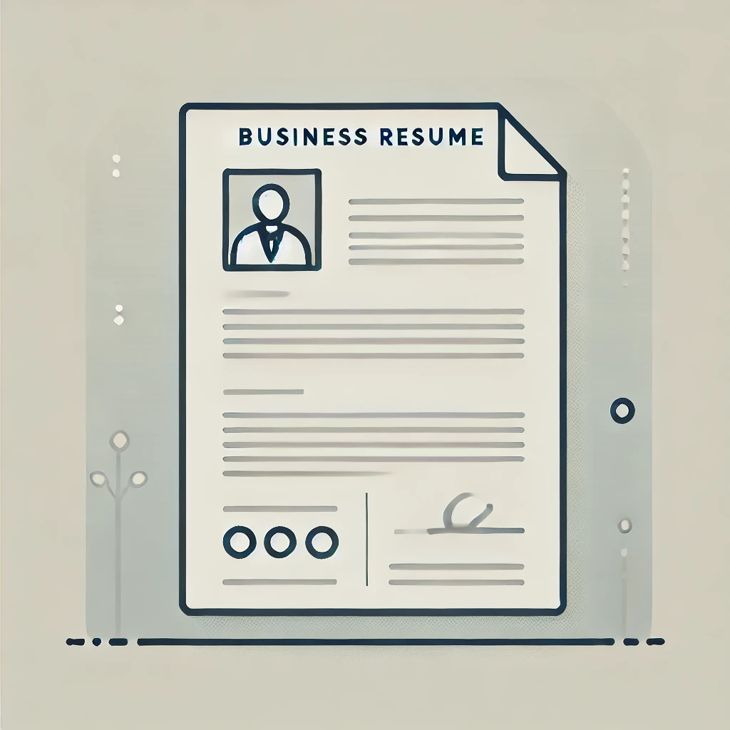 How to Write a Business Resume – With Examples